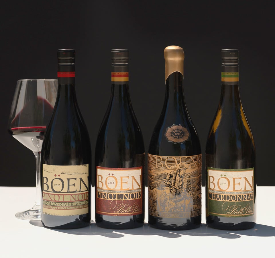 Boen Wines Bottle Line-up
