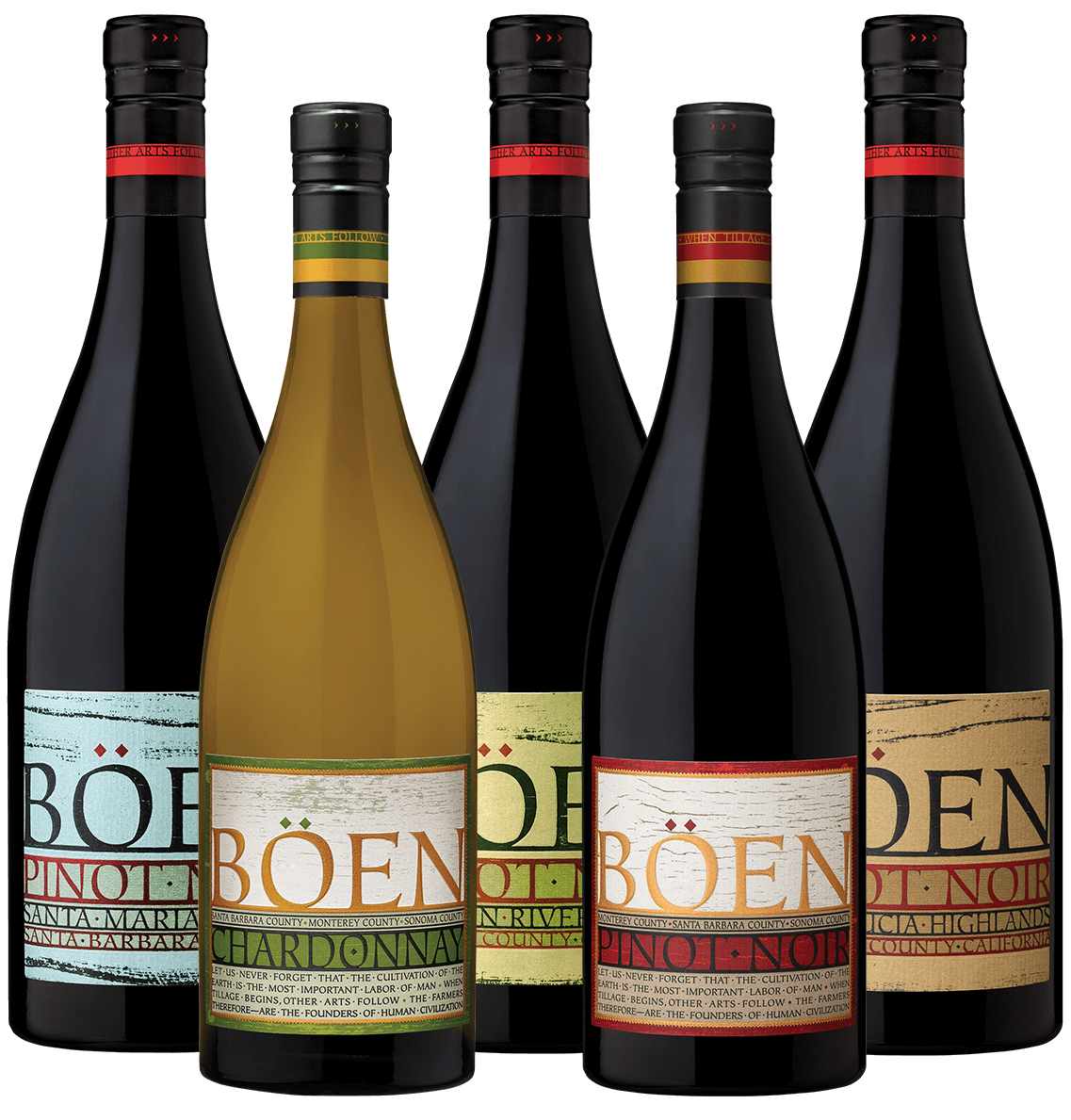 Boen Pinot Noir 2022, Elegant and Refined Red Wine